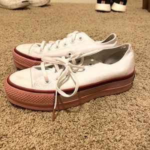 OPI x Converse Lowtop Platform Sneakers
